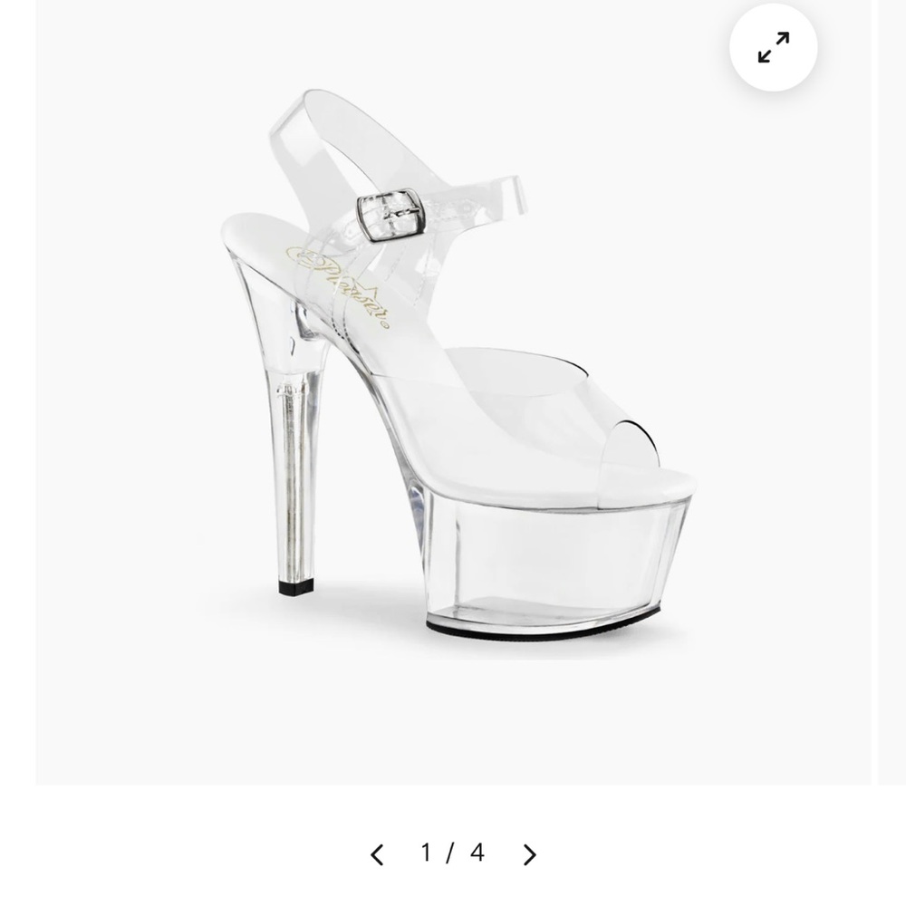 Pleaser Aspire 608 Sandals